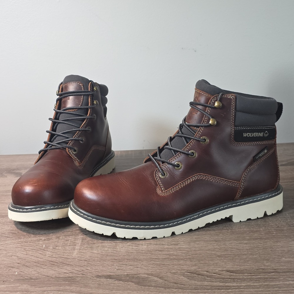 Wolverine‎ I-90 EPX Brown Leather Waterproof Work Boots Mens 13M W240006